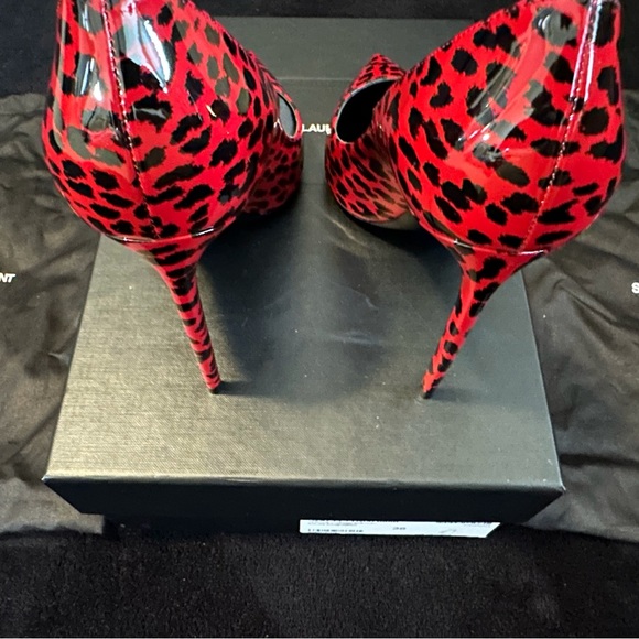 Saint Laurent YSL leopard pump size 38eu/7.5 us - Picture 6 of 7